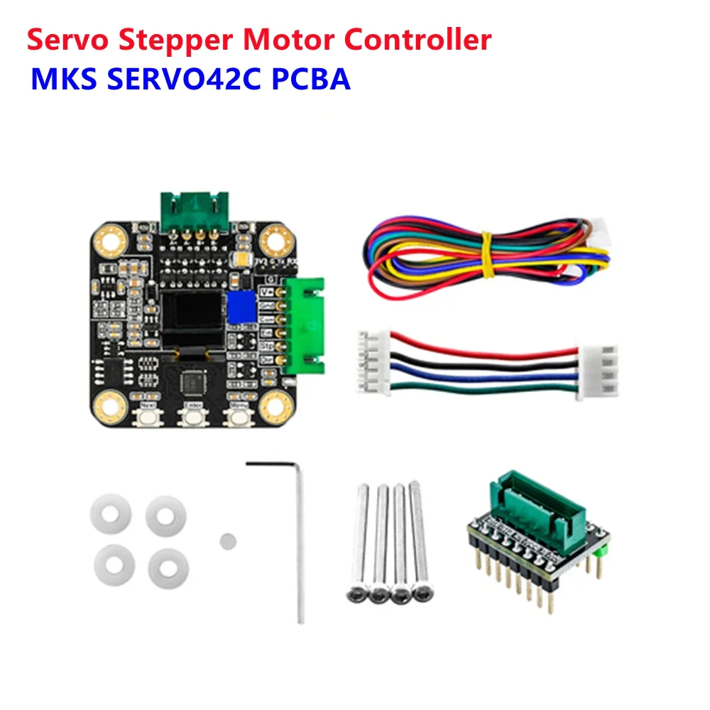 MKS SERVO42C PCBA Nema 17 Clos - огляд і ціна Closed Loop Stepper Motor Nema 17