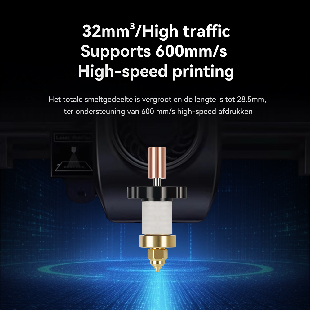 Creality K1 Ceramic Heating Bl - огляд і ціна High Flow Ceramic Hotend