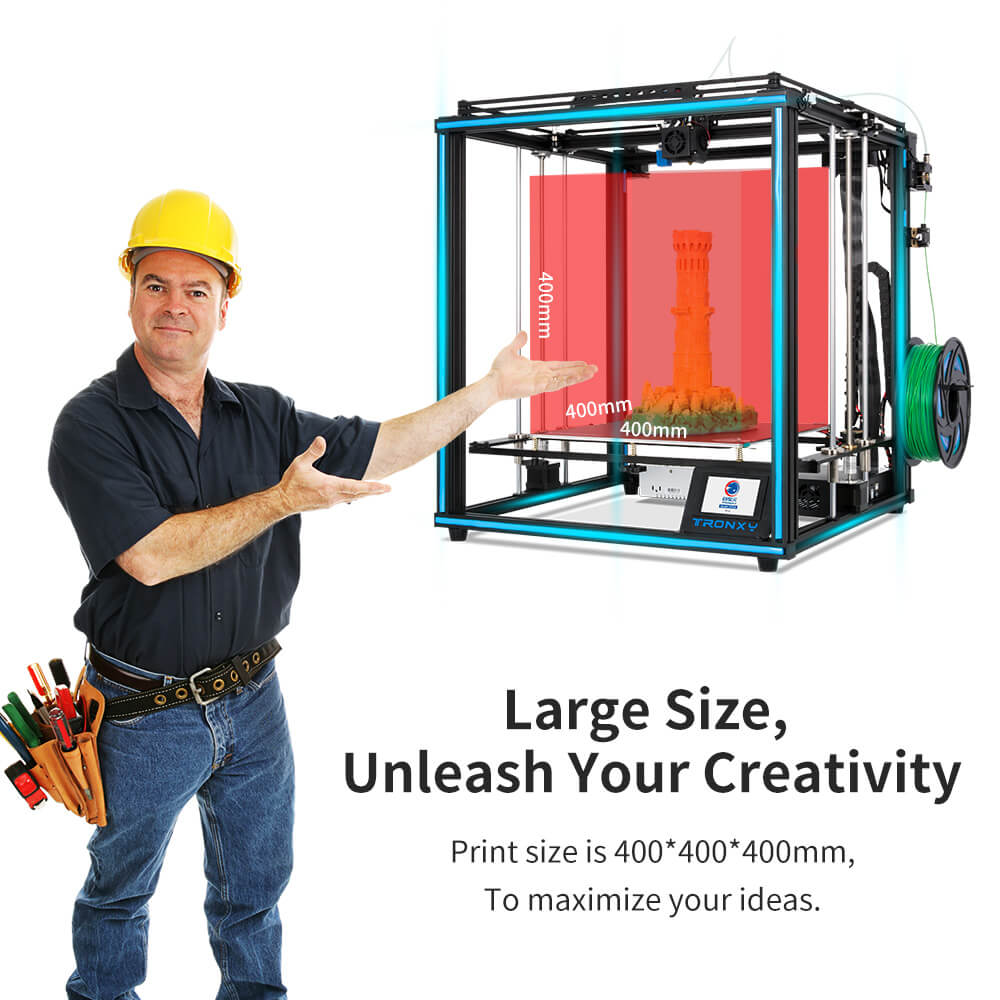 Tronxy X5SA Impressora 3D Prin - огляд і ціна Corexy 3D Printer Kit