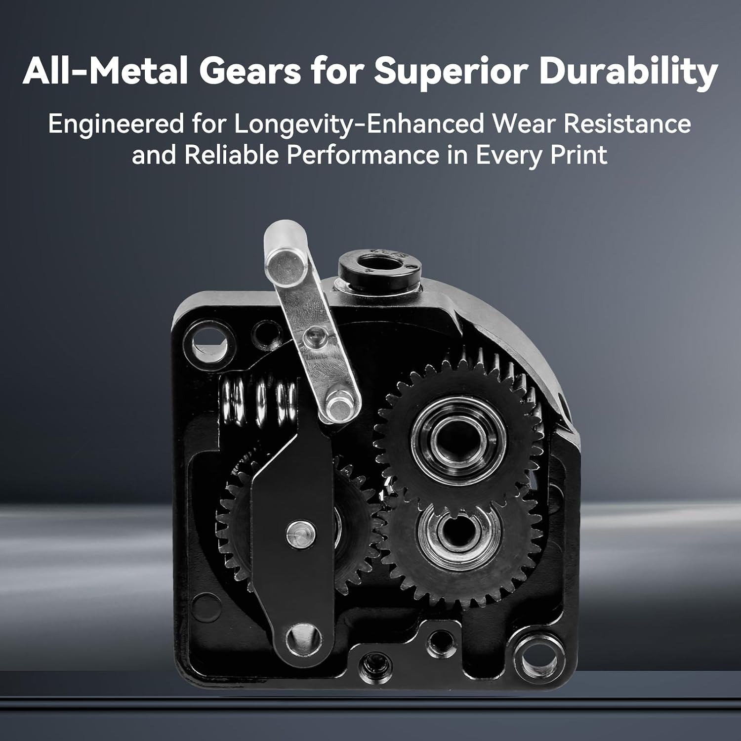 Upgraded K1 Metal Extrusion Ki - огляд і ціна Direct Drive Dual Gear Extruder High Speed