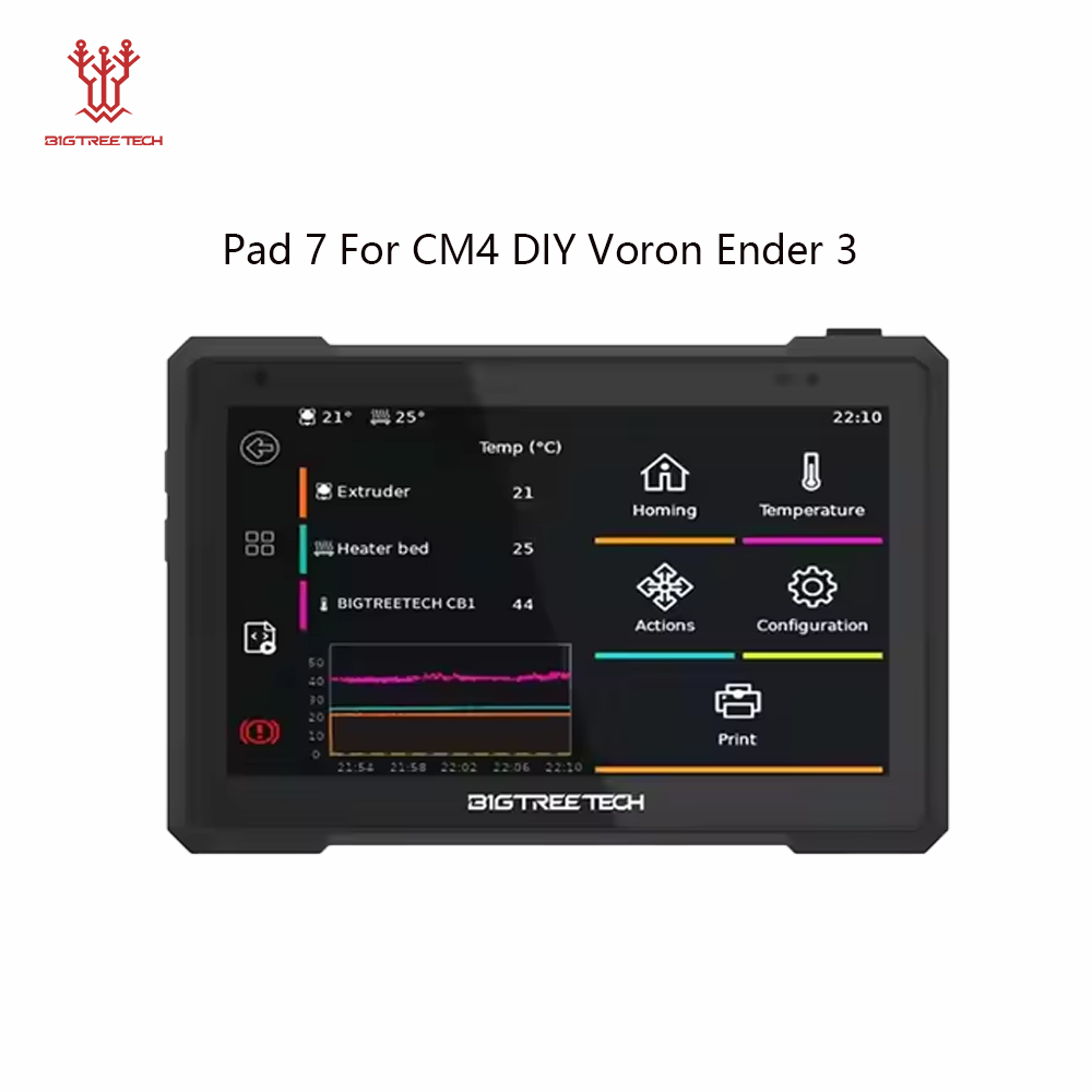 BIGTREETECH Pad 7 IPS Touch Sc - огляд і ціна Klipper Pad 7 Inch