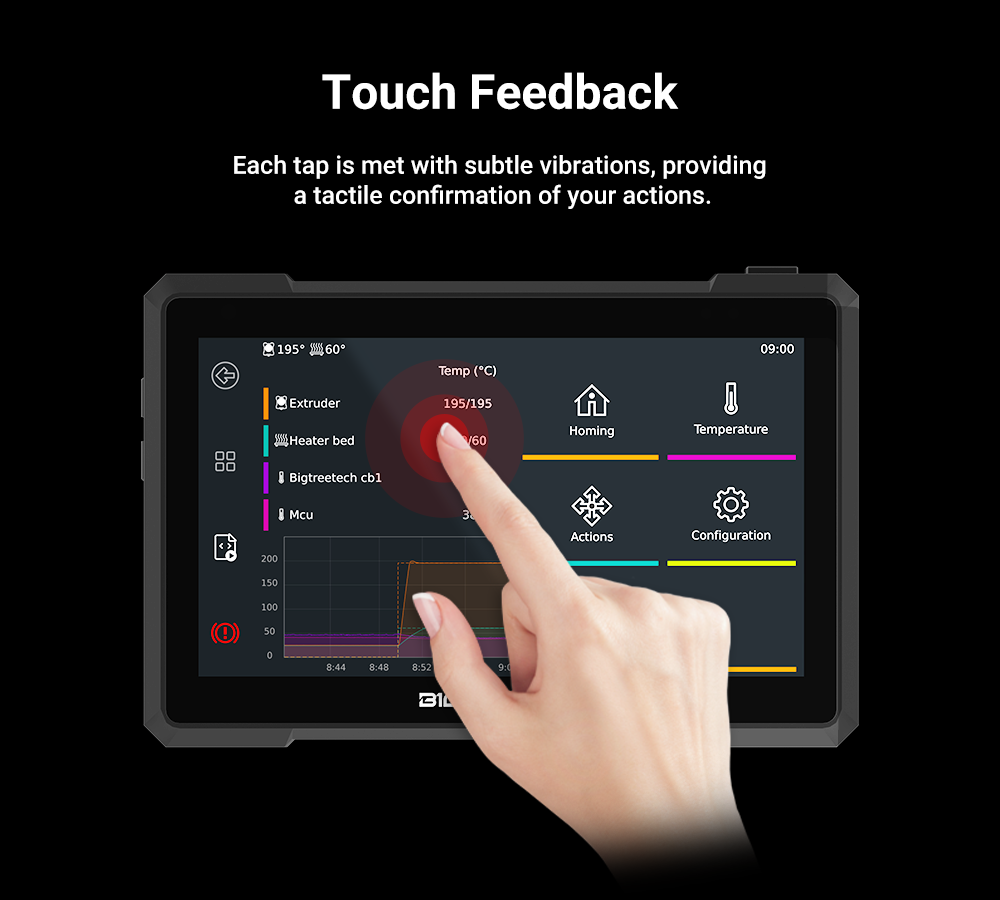 BIGTREETECH Pad 7 IPS Touch Sc - огляд і ціна Klipper Pad 7 Inch